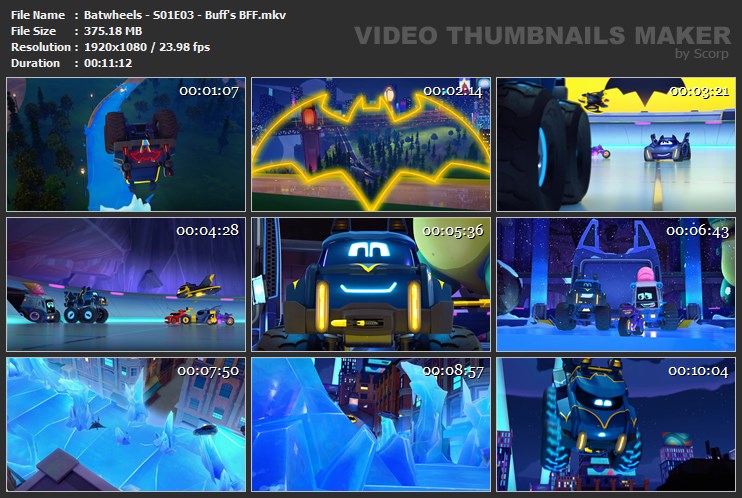 Batwheels - S01E03 - Buff's BFF.mkv