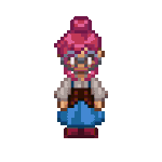 christa as a pixel person