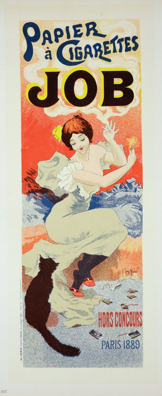 Georges Meunier - Reproduction of a poster advertising Job Cigarette Papers 18 - (MeisterDrucke-2542