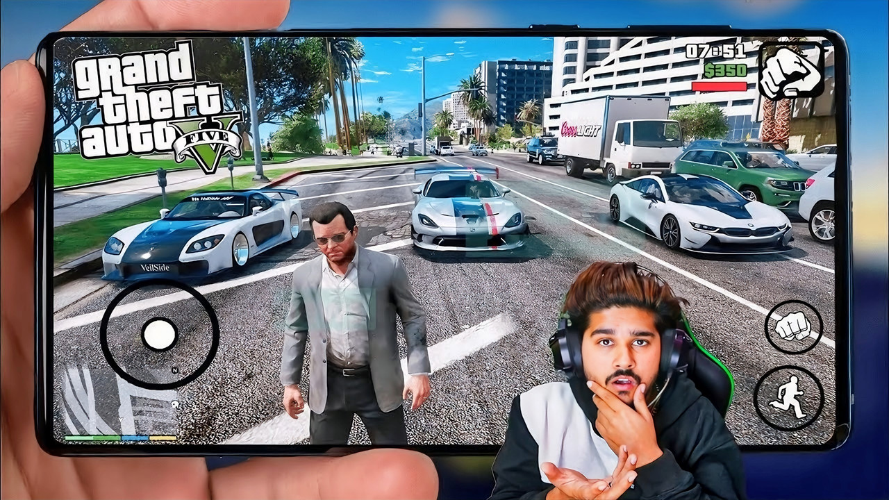 Mobile Adventure gameplay screenshot featuring enhanced graphics