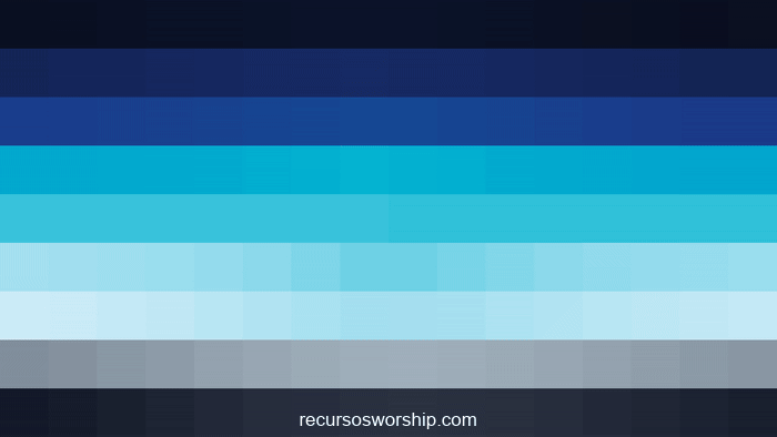 loop vj píxeles teal azul bandas horizontales
