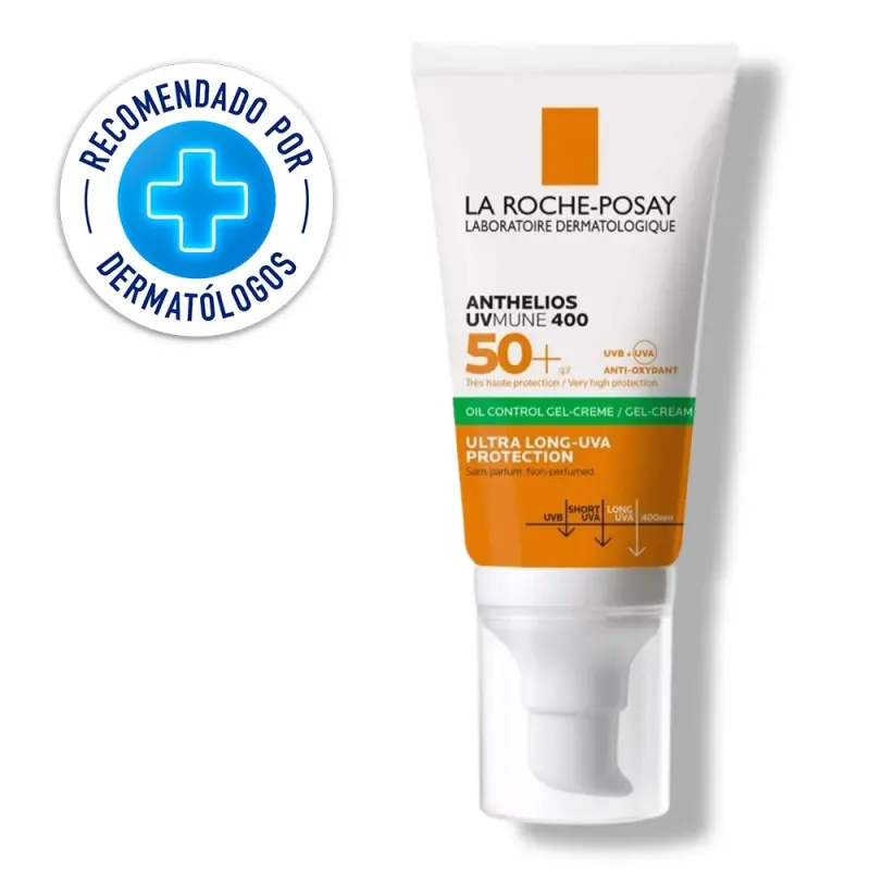 Anthelios Gel-Crema Antibrillo Sin Color