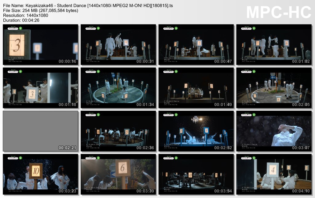 Keyakizaka46 - Student Dance [1440x1080i MPEG2 M-ON! HD][180815]