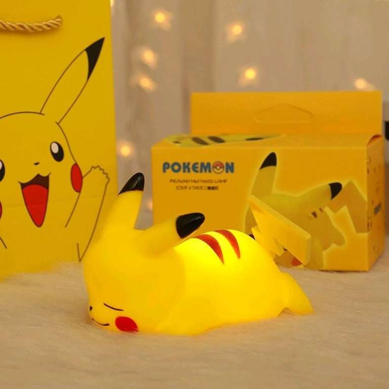 Shopee: 2 lámparas de noche de Pokémon a excelente precio!!! 
