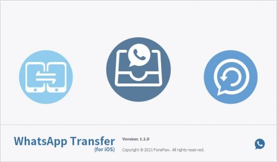 FonePaw WhatsApp Transfer for iOS v1.6 (x64) Multilingual