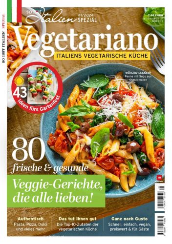 Cover: So isst Italien (Spezial Veggie) Magazi No 01 April 2024