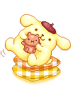pompom float gif