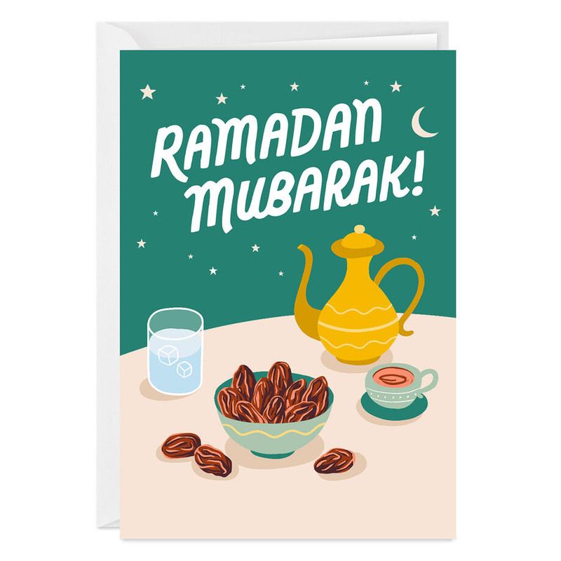 Ramadan Mubarak Personalized Card 2PGM3702 01