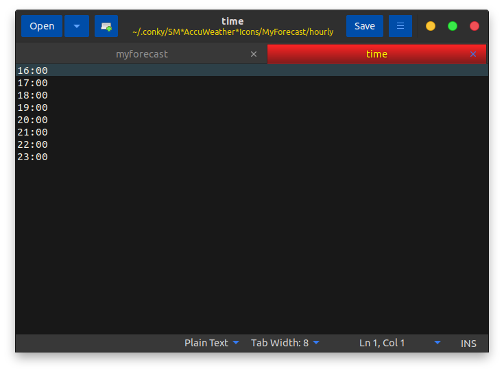 text editor
