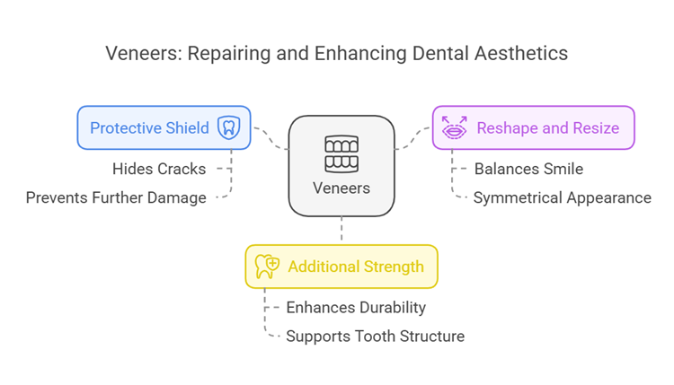 How Do Veneers Repair Cracked or Uneven Teeth_ - visual selection