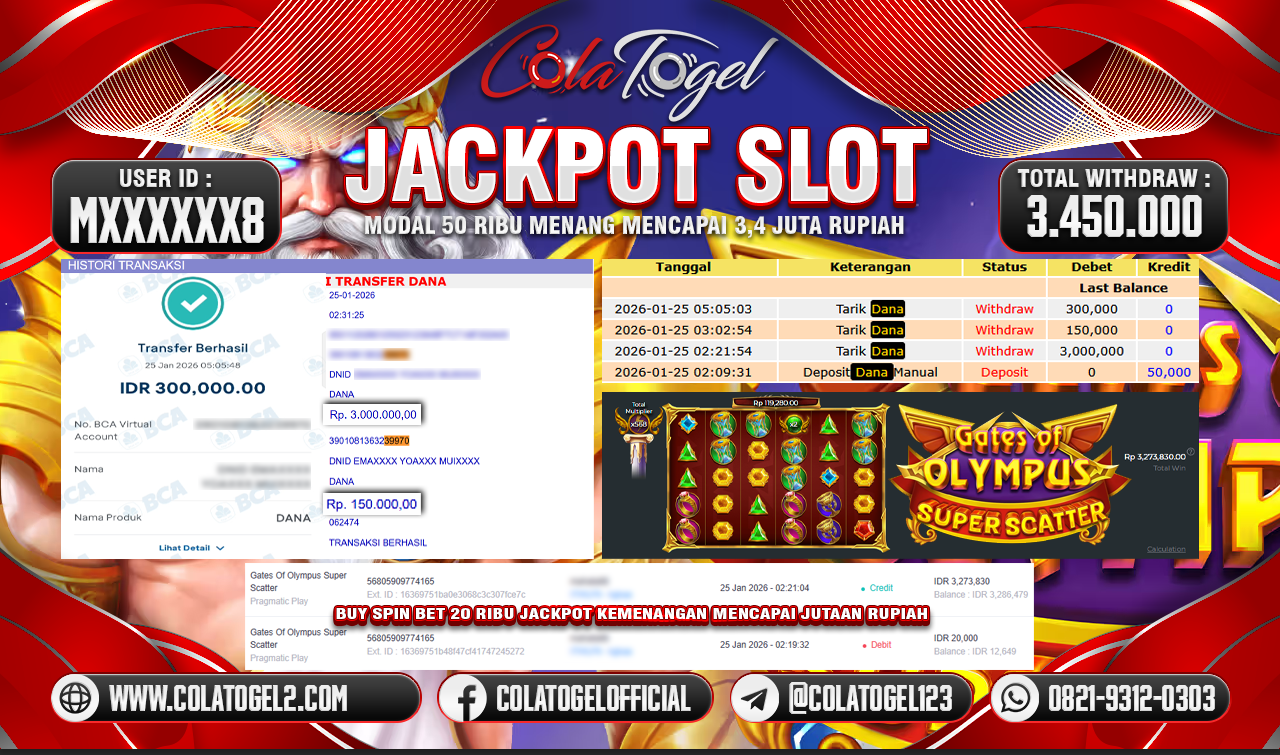 JACKPOT SLOT GACOR!!