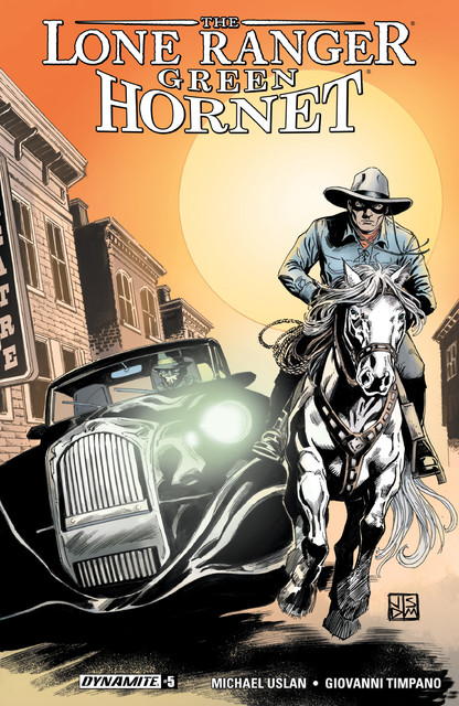 Lone Ranger - Green Hornet #1-5 (2016) Complete