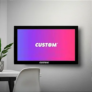 Estrutura robusta e resistente do monitor Custom CM-1010