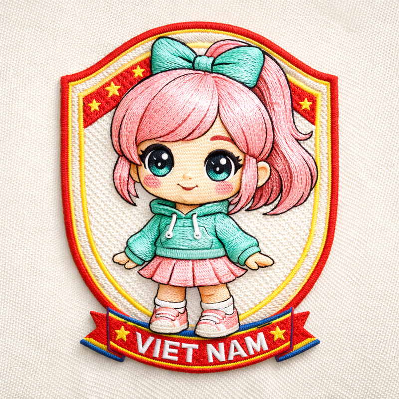 Ảnh miếng dán thêu thành phố