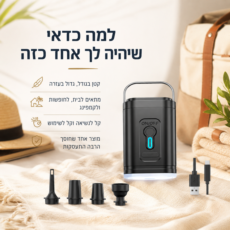 משאבת האוויר הניידת