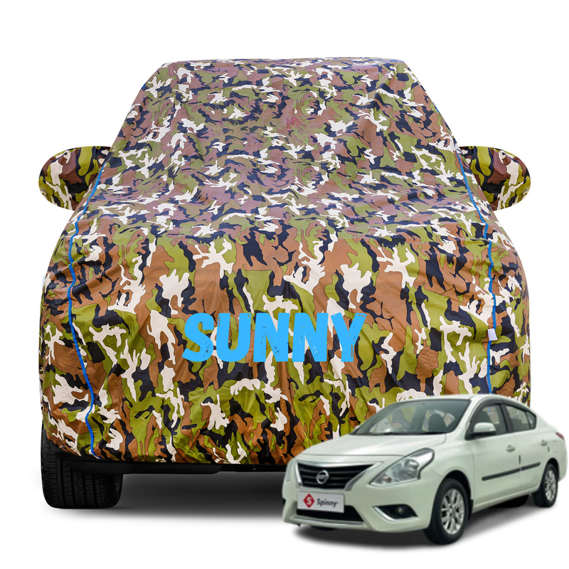 Sunny Army Car Cover