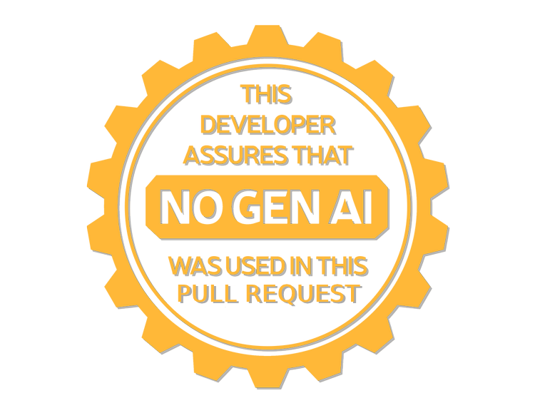 No Gen AI PR