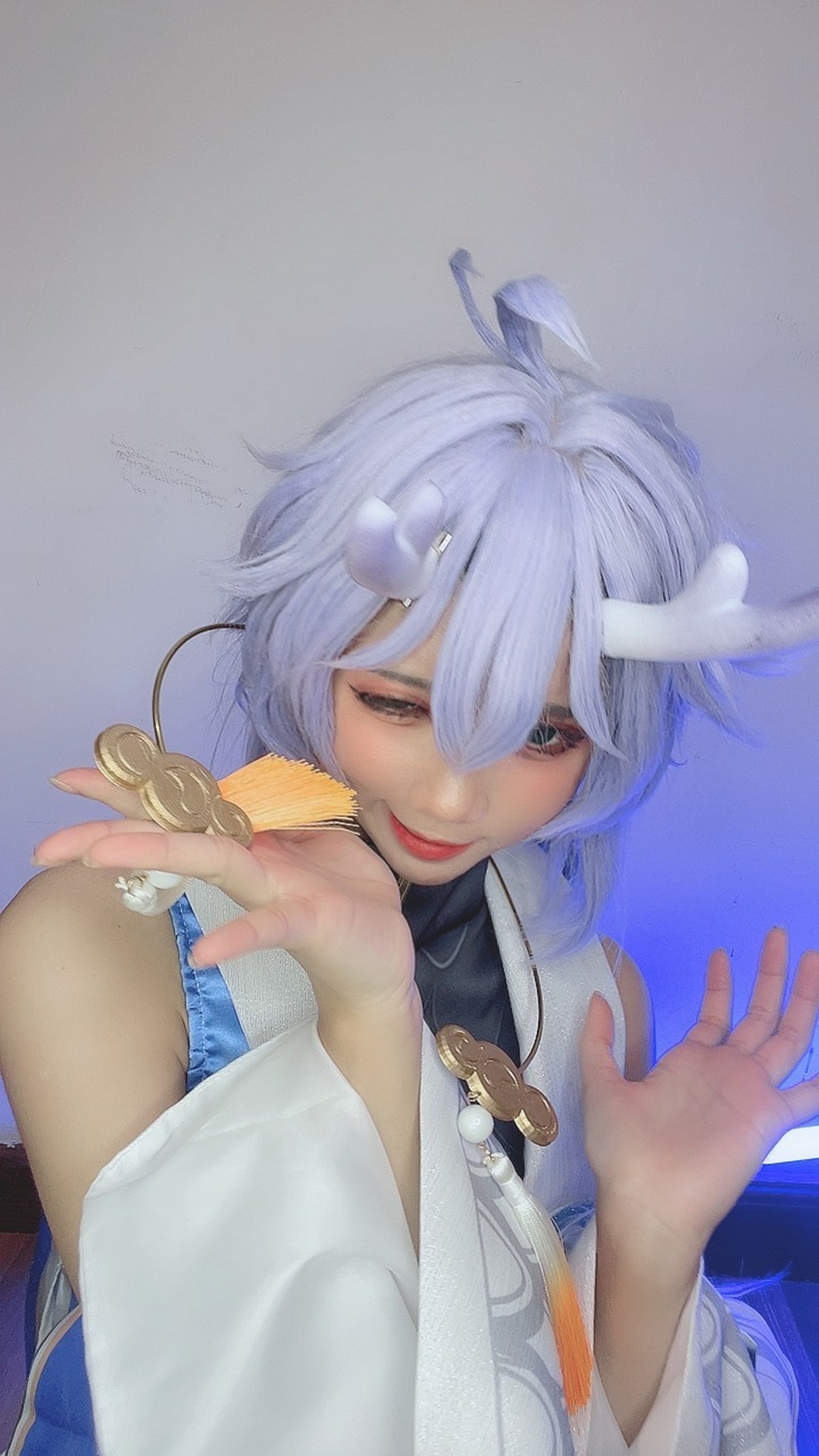 PoppaChan Bailu Cosplay Pack (Honkai Star Rail) – 155 Photos 12 Videos 457MB插图