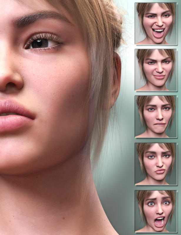 Big Expressive 8.1 for Genesis 8.1 Female