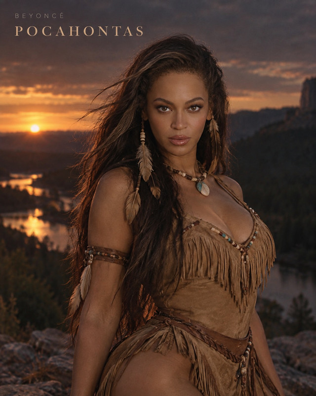 Beyonce Pocahantas
