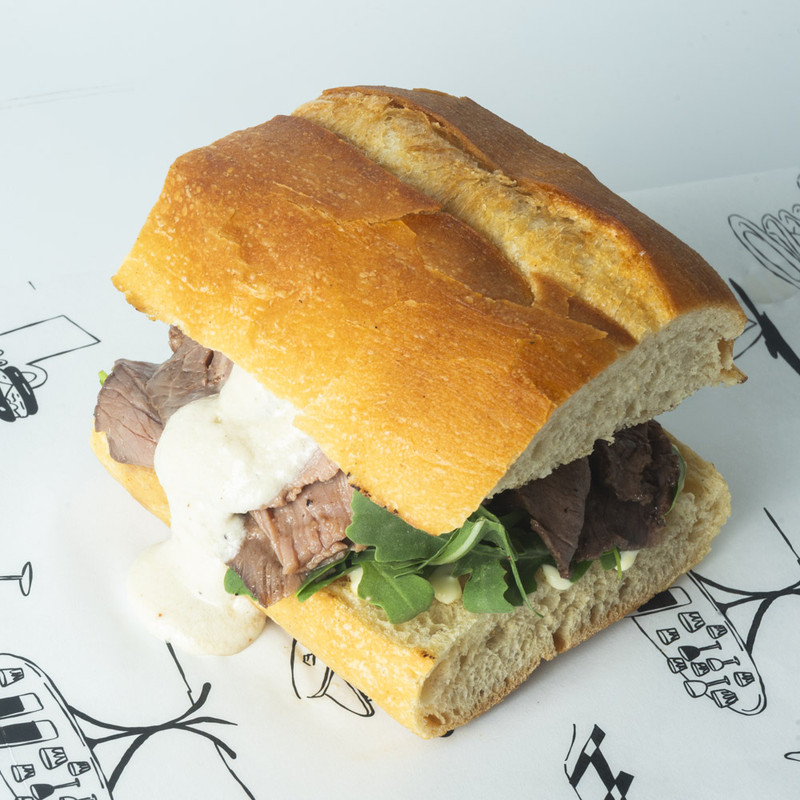 Combo Sándwich De Roast Beef