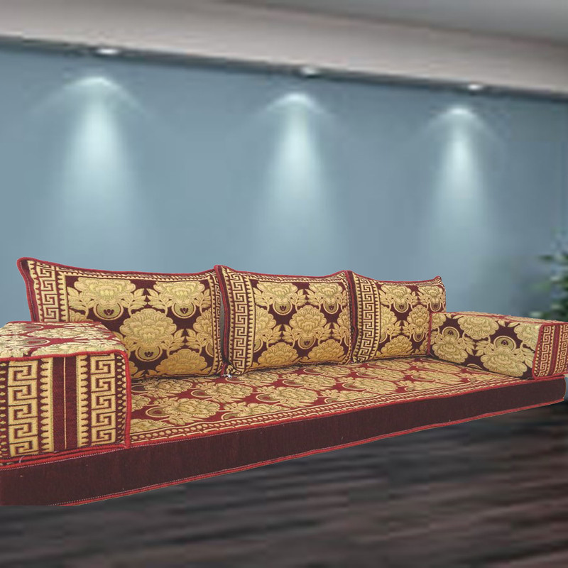 Arabic Majlis Floor Sofa Seating Floor Cushions Bohemian Furniture