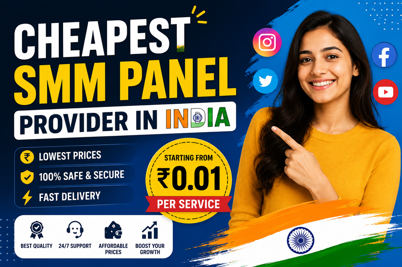 Cheapest SMM Panel Provider in India.