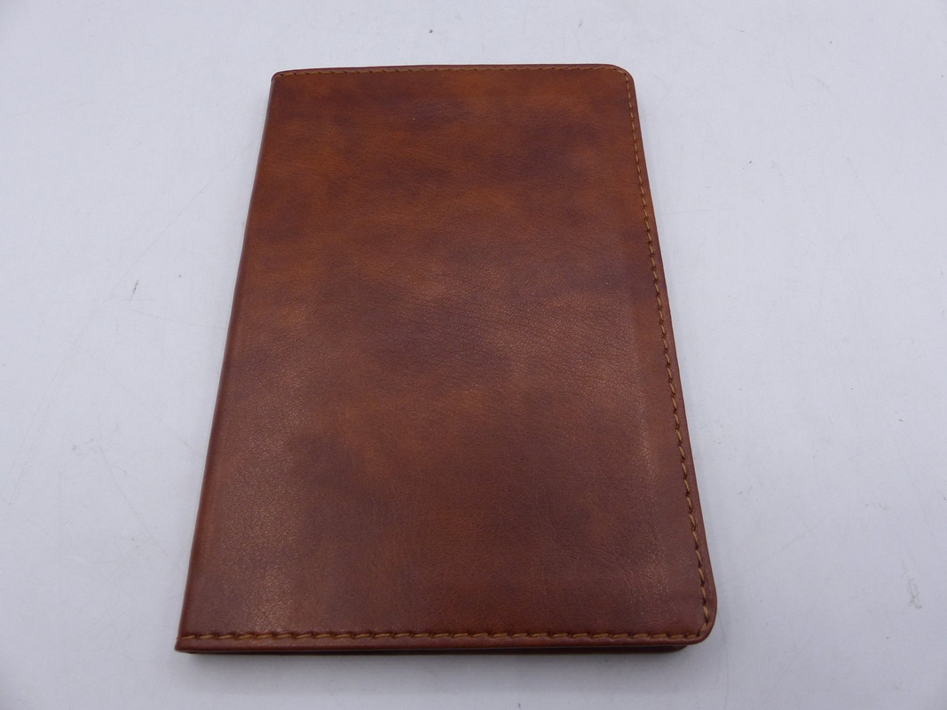 PLUS NOTHING THE LIFE AND TEACHINGS OF JESUS OF NAZARETH BROWN LEATHER COVER