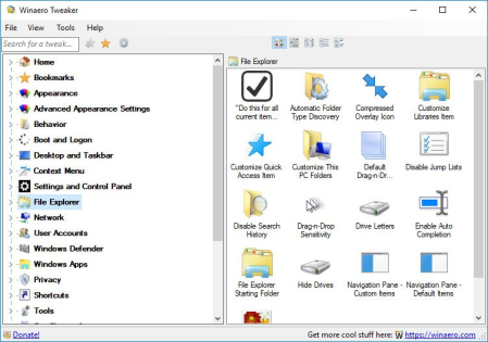 Winaero Tweaker 1.20.1