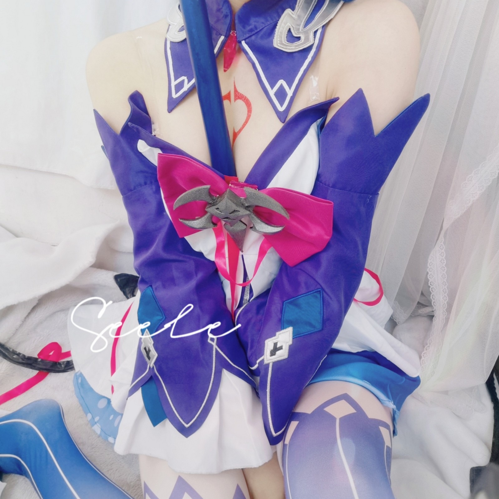 Seele麦麦希儿幻海梦蝶写真集｜梦幻蓝色系高清图集（168P-229.3M）插图1