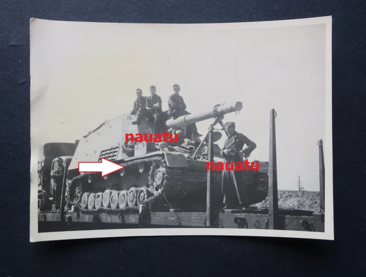 2114 Foto Wehrmacht Panzerhaubitze Hummel Panzerschlacht Kursk 1943