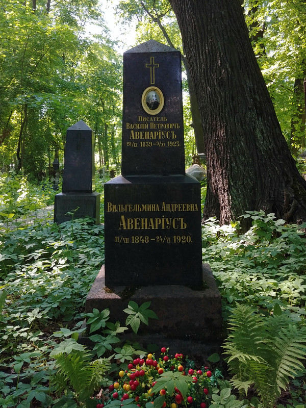 Могила_Авенариуса_Василия_Петровича