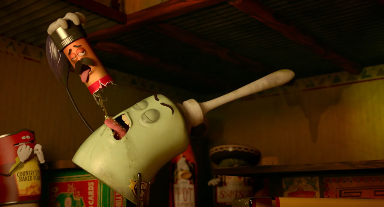 Sausage Party 2016 BluRay [Hindi + English] 480p 720p ESub Screenshot