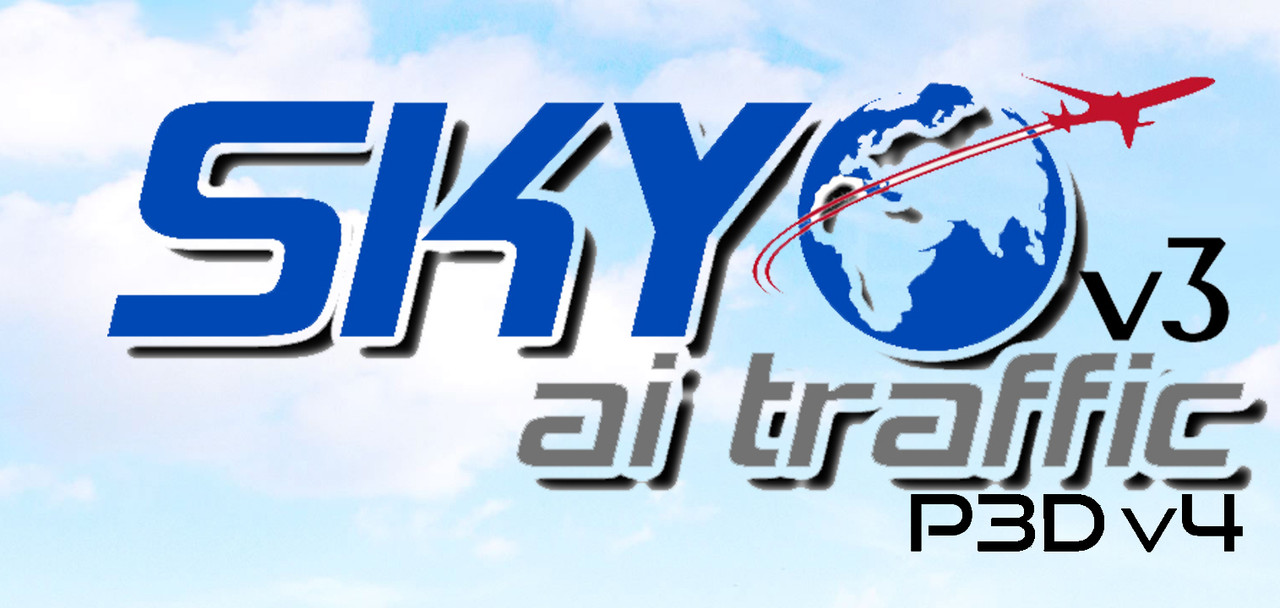 SKY AI Traffic V3 P3Dv4