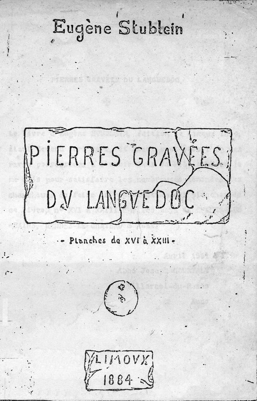 Stüblein Pierres gravées du Languedoc