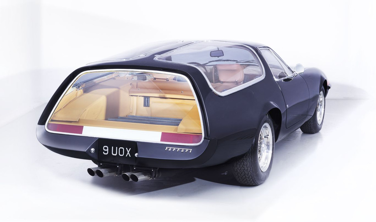 1972_Ferrari_365_GTB-4_Shooting_Brake_Rear_3qClosed_MHowell