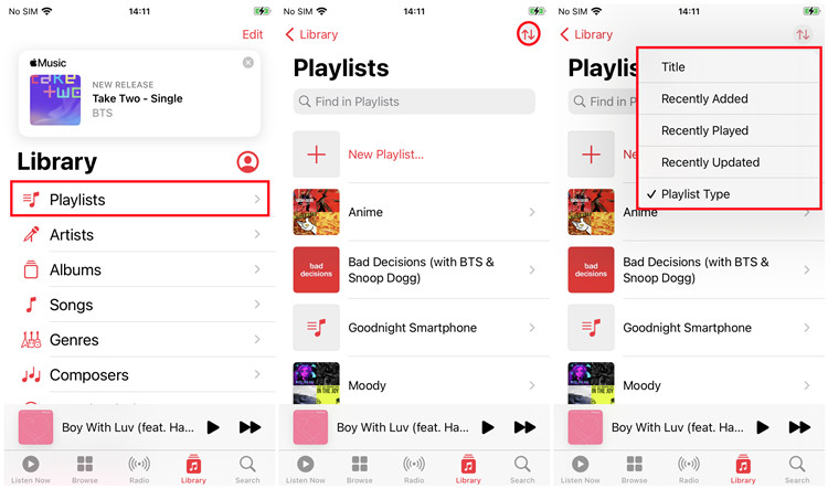 Apple Music Playlist Order Keep Changing After
