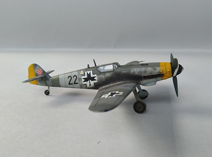 Bf-109G 2.Lj, Hasegawa i Revell 1/72 IMG-20200924-124513