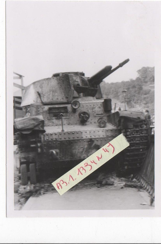 Tcheschisch zerstört in EPINAL Vogesen juni 40