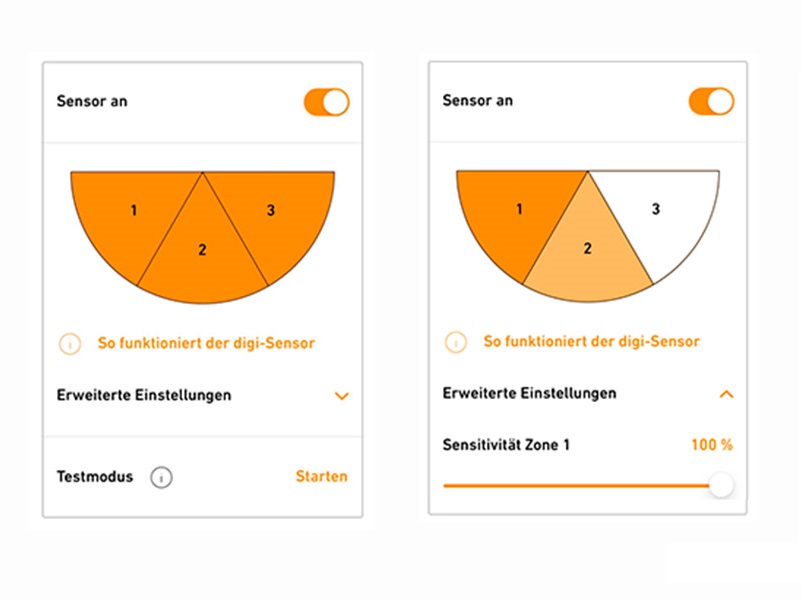 STEINEL Bewegungsmelder IHF 3D COM1 - Weiß - Bluetooth