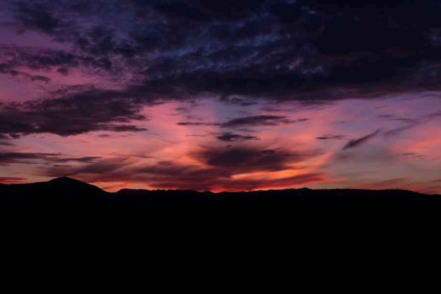 coucher de soleil