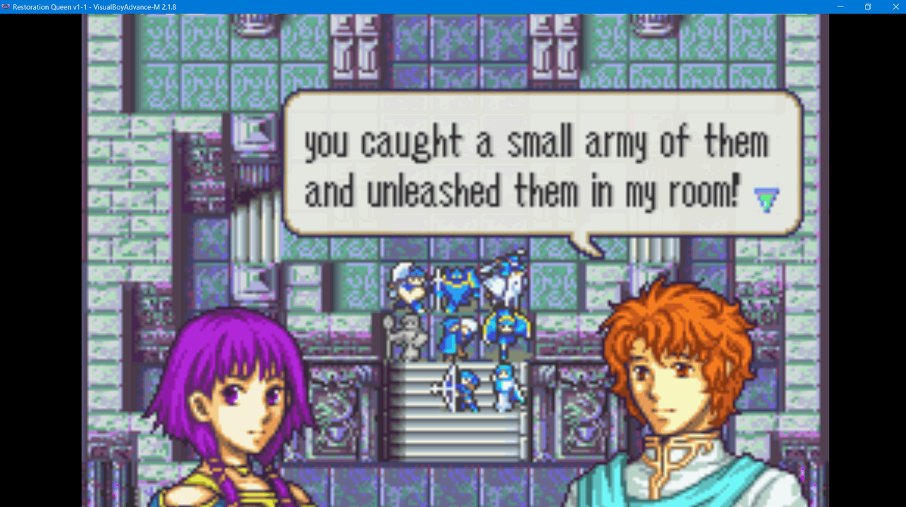 2024-02-29 21_00_23-Restoration Queen v1-1 - VisualBoyAdvance-M 2.1.8