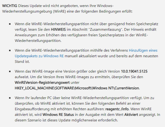 Win RE-Update KB5048239