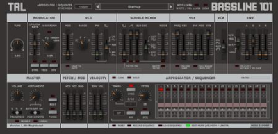 Togu Audio Line TAL-BassLine-101 v2.2.2