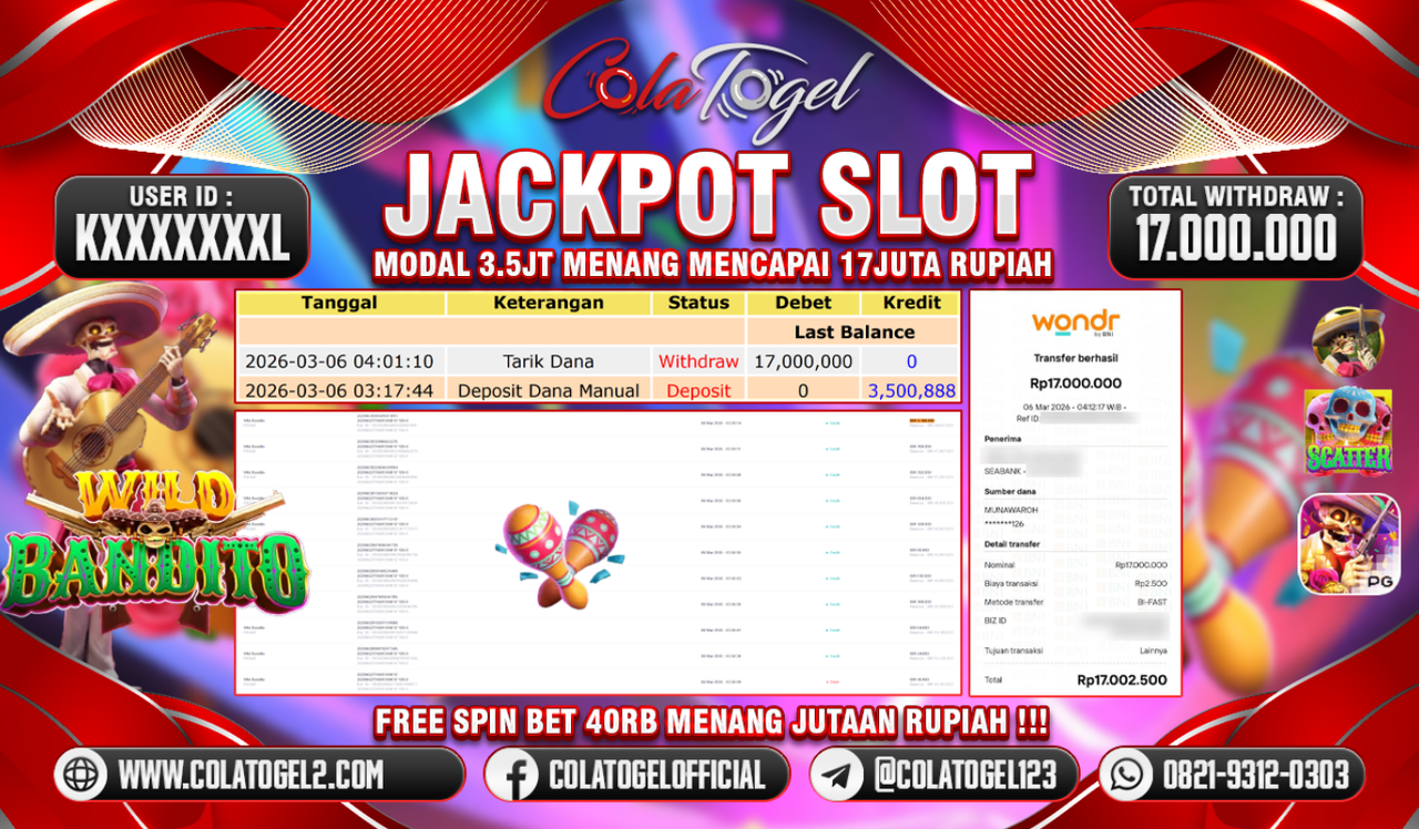 JACKPOT SLOT GACORR!!