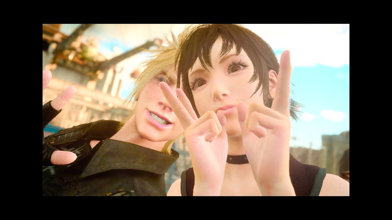 prom iris selfie but coloured and scarier