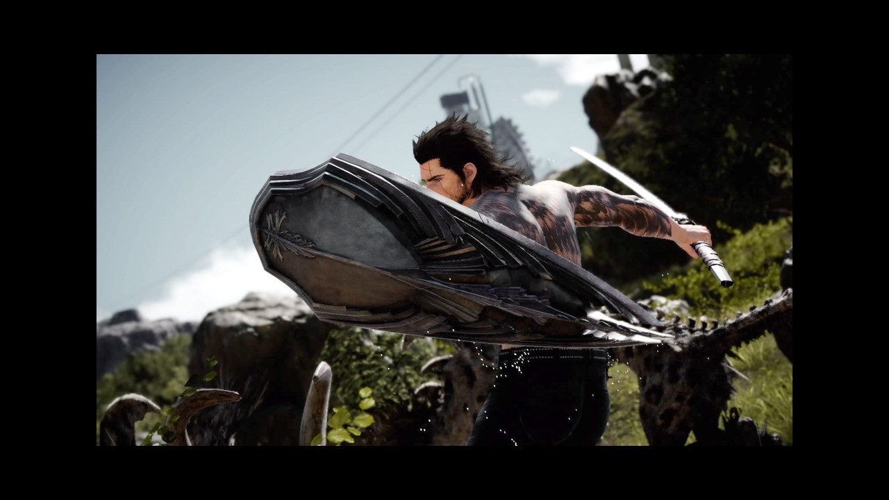 gladio hitting poses