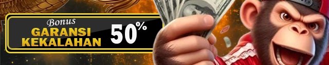BONUS GARANSI KEKALAHAN 50%