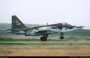 357 OSHAP Su-25 24 Red (cn 25508110147) 29.08.91_2