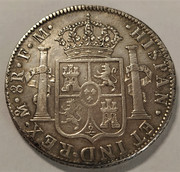 8 Reales de Carlos IV con busto de Carlos III - México, 1790 IMG-20220215-134527